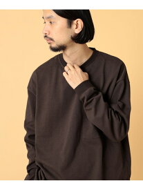 【SALE／60%OFF】エクストラ ヘビーウェイト ロングスリーブ Tシャツ BEAMS LIGHTS MEN ビームス アウトレット トップス カットソー・Tシャツ ホワイト ブラウン ブルー【RBA_E】[Rakuten Fashion]