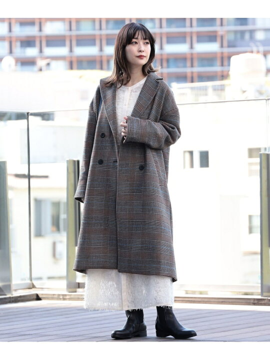 楽天市場】【SALE／30%OFF】Ray BEAMS / チェック ダブル チェスター 