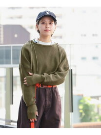 【SALE／30%OFF】ミリタリー ショート プルオーバー BEAMS BOY ビームス アウトレット トップス ニット グリーン ホワイト ブラック【RBA_E】【送料無料】[Rakuten Fashion]