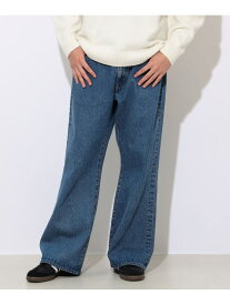 【SALE／40%OFF】デニム バギー フレア パンツ BEAMS HEART MEN ビームス アウトレット パンツ ジーンズ・デニムパンツ ブラック ネイビー【RBA_E】【送料無料】[Rakuten Fashion]