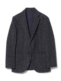 【SALE／60%OFF】メランジフリース 2ボタンジャケット 24FW(S~XL) BEAMS HEART MEN ビームス アウトレット ジャケット・アウター テーラードジャケット・ブレザー ネイビー グレー【RBA_E】【送料無料】[Rakuten Fashion]