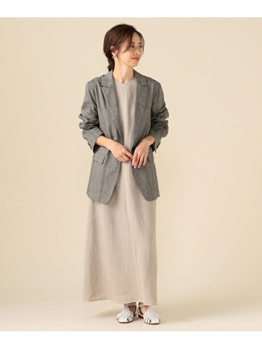楽天市場】【SALE／60%OFF】Demi-Luxe BEAMS / リネン カラミツイード 