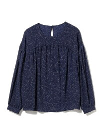 【SALE／60%OFF】ドット ブラウス B:MING by BEAMS ビームス アウトレット トップス シャツ・ブラウス ブラック ネイビー【RBA_E】[Rakuten Fashion]