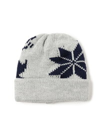 【SALE／40%OFF】ホリデー ワッチキャップ BEAMS ビームス アウトレット 帽子 ニット帽・ビーニー ネイビー ホワイト【RBA_E】[Rakuten Fashion]