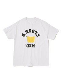 【SALE／50%OFF】Kazuma Ogata * し / Closed Wednesday T-shirt BEAMS T ビームス アウトレット トップス カットソー・Tシャツ ホワイト【RBA_E】【送料無料】[Rakuten Fashion]