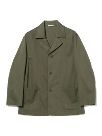 【SALE／50%OFF】B:MING by BEAMS / CITY DWELLERS ラミー*SOLOTEX(R)カバーオール ジャケット (セットアップ対応) B:MING by BEAMS ビームス アウトレット ジャケット・アウター ブルゾン・ジャンパー ブラック カーキグリーン【RBA_E】【送料無料】[Rakuten Fashion]