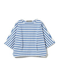 HAVERSACK / ボーダー Tシャツ BEAMS BOY ビームス ウイメン トップス カットソー・Tシャツ ブルー【送料無料】[Rakuten Fashion]