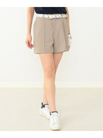 BEAMS GOLF PURPLE LABEL / レクチュールツイル ストレッチ ショートパンツ BEAMS GOLF PURPLE LABEL ビームス ゴルフ パンツ その他のパンツ ベージュ ホワイト ネイビー【送料無料】[Rakuten Fashion]