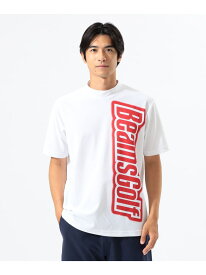 ＜MEN＞ORANGE LABEL / サイドロゴ モックネックシャツ BEAMS GOLF ORANGE LABEL ビームス ゴルフ トップス カットソー・Tシャツ レッド ホワイト ネイビー【送料無料】[Rakuten Fashion]