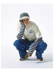 【SALE／30%OFF】【EXCLUSIVE】New Balance / ロゴ ショートスリーブ Tシャツ B:MING by BEAMS ビーミング ライフストア バイ ビームス トップス カットソー・Tシャツ ホワイト イエロー ブルー【RBA_E】【送料無料】[Rakuten Fashion]