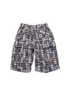 Beach 6 Pocket Shorts Patchwork Madras BEAMS PLUS �r�[���X ���� �p���c ���̑��̃p���c �l�C�r�[�y���������z[Rakuten Fashion]