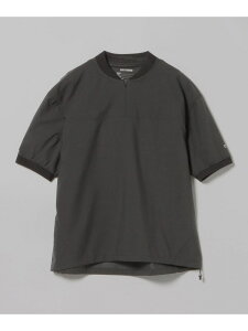 �ySALE�^30%OFF�zB.G.THREE / ALL-TIME ����PARTEX(R) �i�C���� �V���[�g�X���[�u�s�X�e BEAMS GOLF PURPLE LABEL �r�[���X �S���t �g�b�v�X �x�X�g�E�W�� �u���b�N �l�C�r�[�yRBA_E�z�y���������z[Rakuten Fashion]