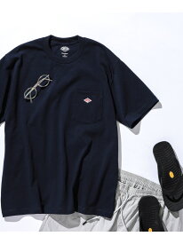 DANTON / POCKET T-shirt 父の日 BEAMS ビームス メン トップス カットソー・Tシャツ ホワイト ブラック ネイビー【送料無料】[Rakuten Fashion]