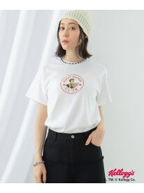 Kellogg's / HAPPY HOSTESS CLUB T-Shirt Ray BEAMS ビームス ウイメン トップス カットソー・Tシャツ ホワイト【送料無料】[Rakuten Fashion]