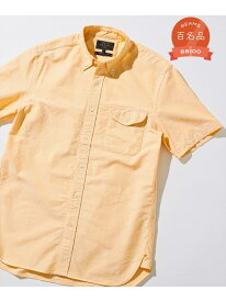 【ビームスの百名品】BEAMS PLUS｜オックスフォード ショートスリーブ ボタンダウン シャツ BEAMS PLUS ビームス メン トップス シャツ・ブラウス ブルー ピンク イエロー ホワイト【送料無料】[Rakuten Fashion]