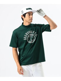 ＜MEN＞ORANGE LABEL / スイングマン モックネックシャツ BEAMS GOLF ORANGE LABEL ビームス ゴルフ トップス スウェット・トレーナー グリーン ブラック ホワイト【送料無料】[Rakuten Fashion]