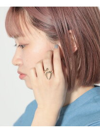 BEAMS HEART / ニュアンスオーバル リング BEAMS HEART WOMEN ビームス ハート アクセサリー・腕時計 ネックレス ゴールド シルバー[Rakuten Fashion]