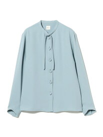 ダブルクロス リボン ブラウス EFFE BEAMS デミルクス ビームス トップス シャツ・ブラウス ホワイト【送料無料】[Rakuten Fashion]