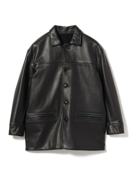 楽天市場】BEAMS PLUS / レザー カーコート 25AW BEAMS PLUS ビームス 