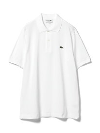 LACOSTE / L1212 ポロシャツ B:MING by BEAMS ビーミング ライフストア バイ ビームス トップス ポロシャツ ホワイト ピンク ブラック ネイビー ブルー ベージュ グリーン オレンジ【送料無料】[Rakuten Fashion]
