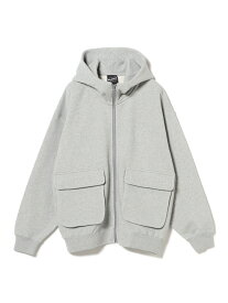 【SPECIAL PRICE】/ Full Zip Hoodie BEAMS T ビームスT トップス スウェット・トレーナー ブラック グレー【送料無料】[Rakuten Fashion]