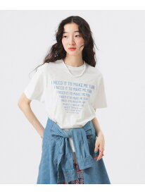 【SALE／50%OFF】【7/25新規値下げ】ライン メッセージ Tシャツ BEAMS BOY ビームス ウイメン トップス カットソー・Tシャツ ブラック ホワイト イエロー【RBA_E】【送料無料】[Rakuten Fashion]