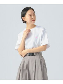 【洗濯機洗い可】Bロゴ バックプリント Tシャツ(S~L) 25SS 半袖 BEAMS HEART WOMEN ビームス ハート トップス カットソー・Tシャツ ホワイト【送料無料】[Rakuten Fashion]