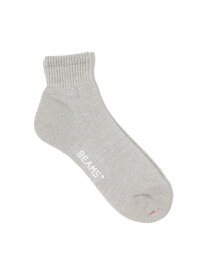 BEAMS PLUS / コットン リネン ショート パイル ソックス BEAMS PLUS ビームス メン 靴下・レッグウェア 靴下 オレンジ ベージュ ホワイト グレー[Rakuten Fashion]