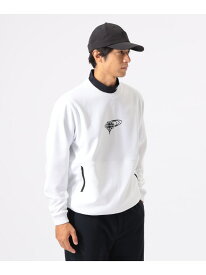 ORANGE LABEL / スムース 1ポイント プルオーバー BEAMS GOLF ORANGE LABEL ビームス ゴルフ トップス スウェット・トレーナー ブラック ホワイト【送料無料】[Rakuten Fashion]