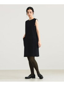 AK+1 / ウール ソリッド ミニワンピース Demi-Luxe BEAMS デミルクス ビームス ワンピース・ドレス その他のワンピース・ドレス ネイビー【先行予約】*【送料無料】[Rakuten Fashion]