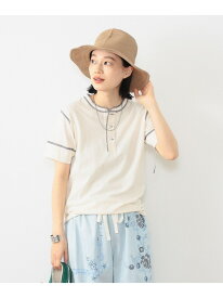 Healthknit * BEAMS BOY / 70s ヘンリーネック ショートスリーブ BEAMS BOY ビームス ウイメン トップス カットソー・Tシャツ【送料無料】[Rakuten Fashion]