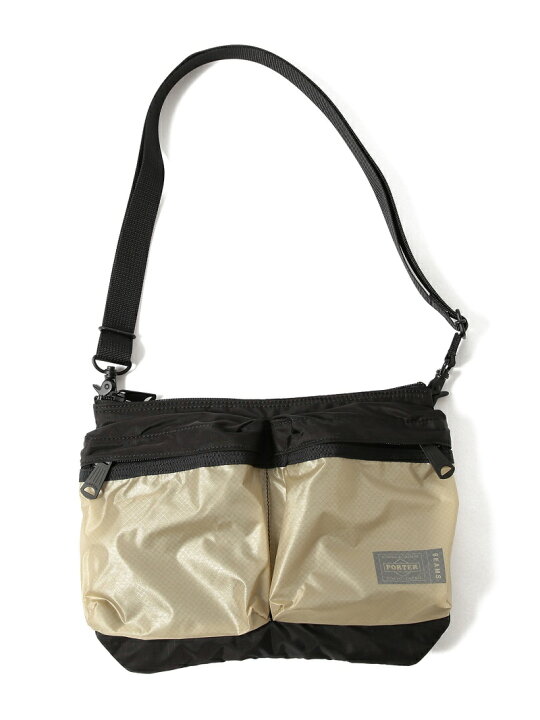 楽天市場】PORTER × BEAMS / 別注 リップストップ サコッシュ PORTER 