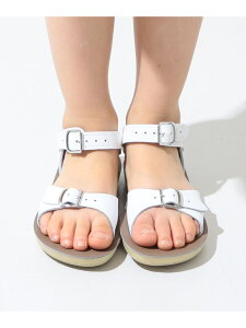 SALT WATER SANDALS / Surfer �E�H�b�V���u�� ���U�[ �T���_�� (��16~19cm) ���ǂ� �r�[���X �R�h�� �r�[���X �V���[�Y�E�C �T���_�� �z���C�g�y���������z[Rakuten Fashion]