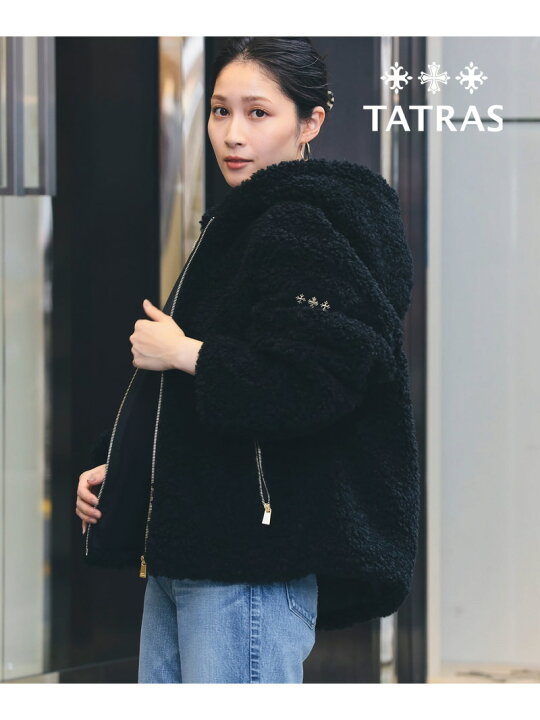 楽天市場】【残り僅か！】TATRAS / IPAMA ボア フードジャケット 