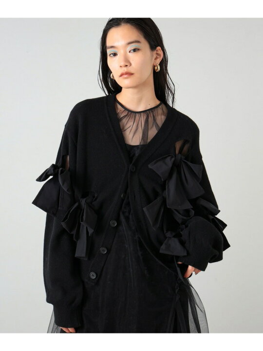 楽天市場】【SALE／50%OFF】MIYAO * Ray BEAMS / 別注 リボン ニット  