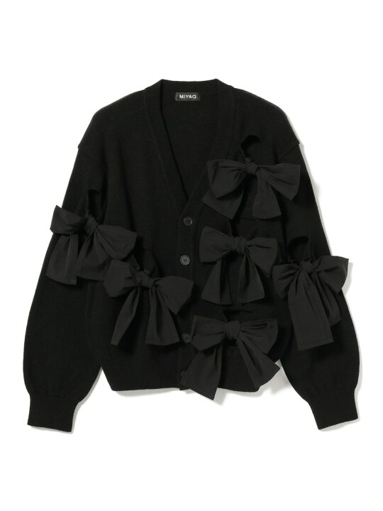 楽天市場】【SALE／50%OFF】MIYAO * Ray BEAMS / 別注 リボン ニット 