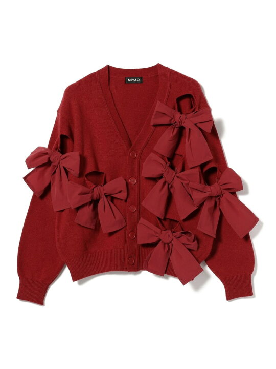 楽天市場】【SALE／50%OFF】MIYAO * Ray BEAMS / 別注 リボン ニット  