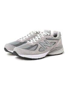 NEW BALANCE / N990 v4 GR4 BEAMS �r�[���X ���� �V���[�Y�E�C �X�j�[�J�[ �x�[�W���y���������z[Rakuten Fashion]