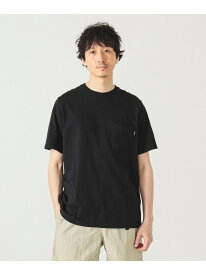【SALE／20%OFF】ヘビーウェイト ポケットTシャツ 25SS 半袖 メンズ コットン100% フェス アウトドア BEAMS ビームス メン トップス カットソー・Tシャツ ネイビー ブラック グリーン ホワイト【RBA_E】【送料無料】[Rakuten Fashion]