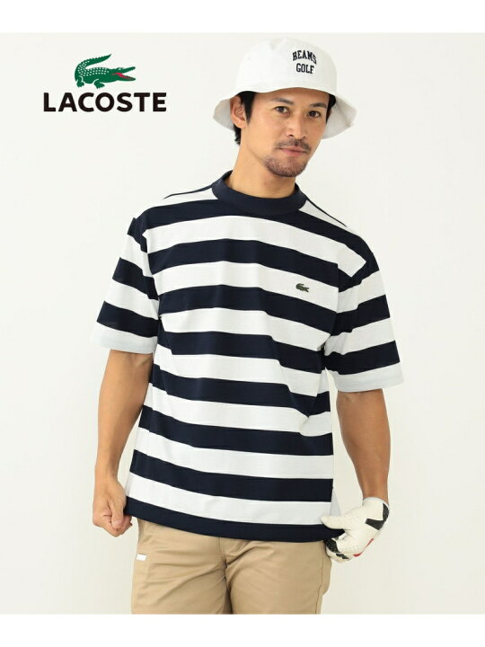 楽天市場】＜MEN＞Lacoste for BEAMS GOLF / 別注 ボーダー モック 