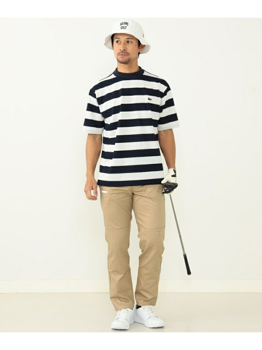 楽天市場】＜MEN＞Lacoste for BEAMS GOLF / 別注 ボーダー モック 