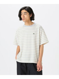 【SALE／30%OFF】【別注】LACOSTE / カノコ ボーダー ショートスリーブ Tシャツ 25SS　 ｜ギフト 定番 25SS きれいめ カジュアル 通年 プレゼント B:MING by BEAMS ビーミング ライフストア バイ ビームス トップス カットソー・Tシ【RBA_E】【送料無料】[Rakuten Fashion]