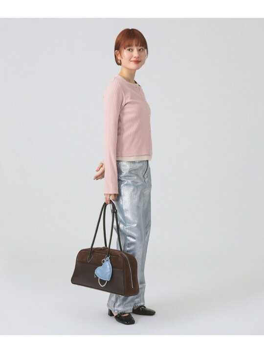楽天市場】Ray BEAMS / 箔プリント デニムパンツ 24SS Ray BEAMS 