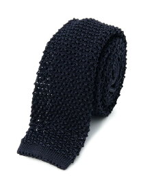 BEAMS PLUS / Silk Knit Tie Solid BEAMS PLUS ビームス メン スーツ・フォーマル ネクタイ・蝶ネクタイ ネイビー ブラック【送料無料】[Rakuten Fashion]