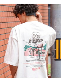 BEAMS HEART / カフェ モーテル プリント Tシャツ BEAMS HEART MEN ビームス ハート トップス カットソー・Tシャツ【先行予約】*【送料無料】[Rakuten Fashion]