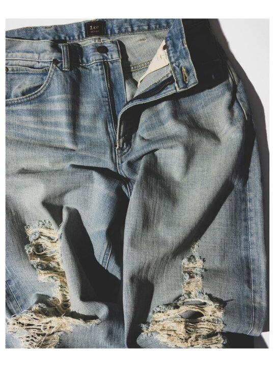 楽天市場】【別注】Lee / 101 クラッシュ デニムパンツ BEAMS ビームス 