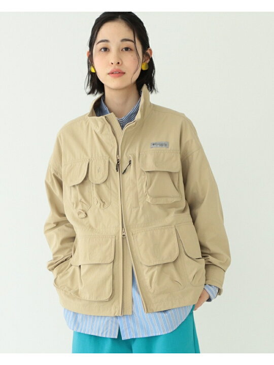 楽天市場】＜WOMEN＞Columbia × BEAMS / 別注 PFG Logriver BMS Jacket  