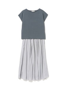 �t�����` �X���[�u �v���I�[�o�[ * �t���A �X�J�[�g(�Z�b�g�A�C�e��) 26SS ���s BEAMS HEART WOMEN �r�[���X �n�[�g �����s�[�X�E�h���X ���̑��̃����s�[�X�E�h���X �z���C�g �l�C�r�[ �u���[�y��