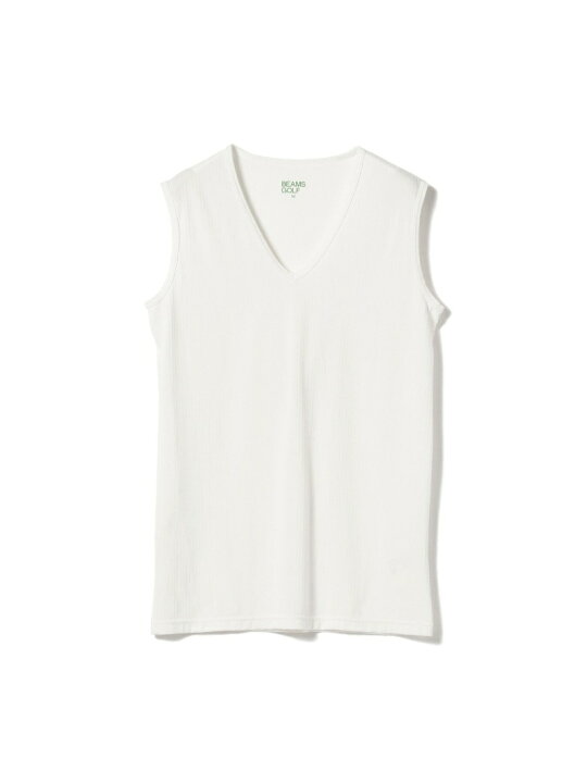 楽天市場】＜MEN＞BEAMS GOLF * FREEZE TECH / Vネック ノースリーブ 2 