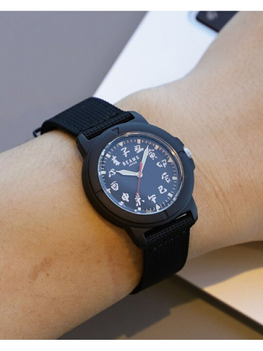 楽天市場】BEAMS JAPAN / 別注 オールブラック Zodiac 3H ウォッチ 